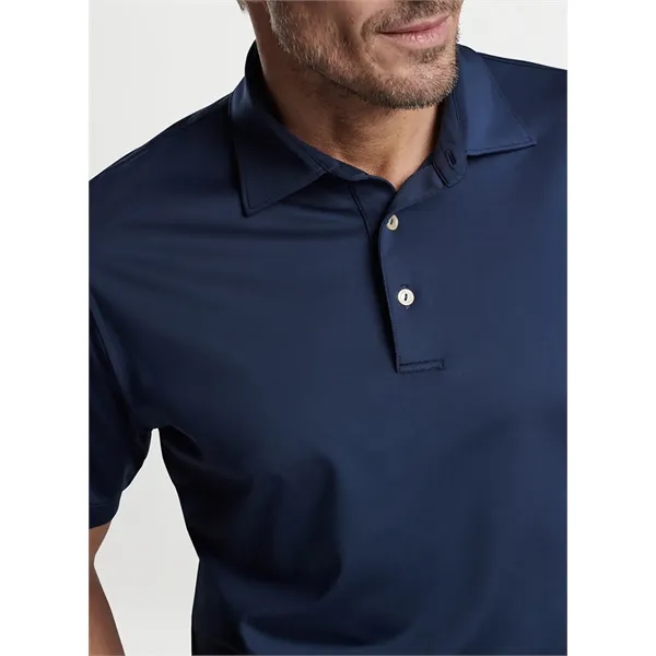 Peter Millar Men's Solid Performance Polo - Self Collar - Peter Millar Men's Solid Performance Polo - Self Collar - Image 9 of 9