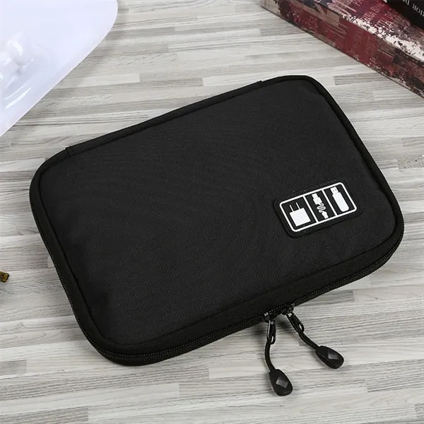 Electronic accessories portable travel cable organizer pouch - Electronic accessories portable travel cable organizer pouch - Image 4 of 4