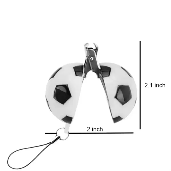 Foldable Football Nail Clippers - Foldable Football Nail Clippers - Image 1 of 4