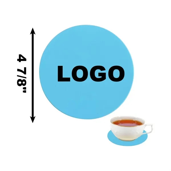 5" Round Silicone Heat Insulation Coaster with Jar Opener - 5" Round Silicone Heat Insulation Coaster with Jar Opener - Image 4 of 4