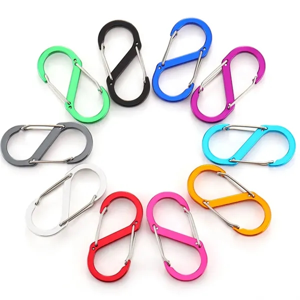 Aluminum Alloy S-shaped Carabiner - Aluminum Alloy S-shaped Carabiner - Image 1 of 4