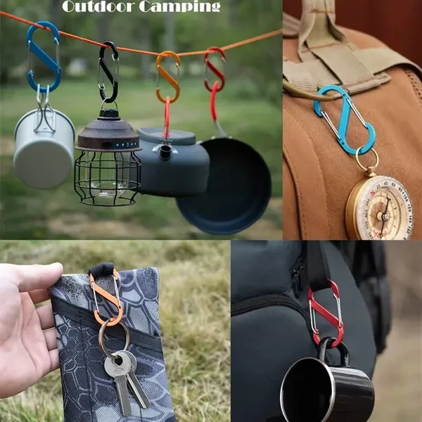 Aluminum Alloy S-shaped Carabiner - Aluminum Alloy S-shaped Carabiner - Image 4 of 4