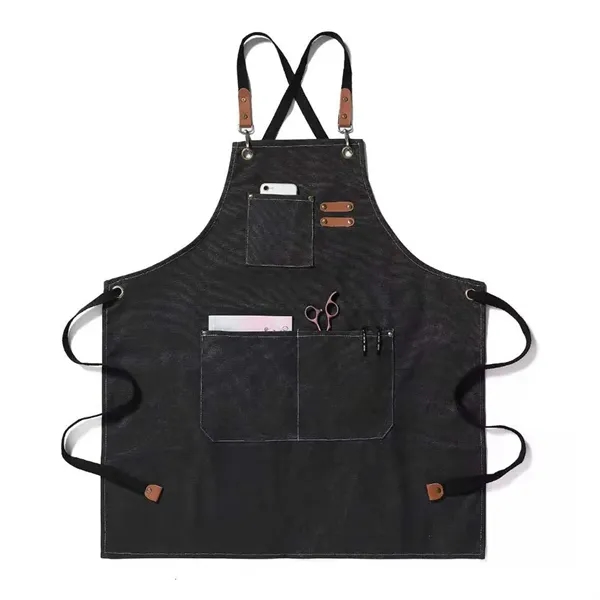 Large Pockets Chef Aprons - Large Pockets Chef Aprons - Image 1 of 5
