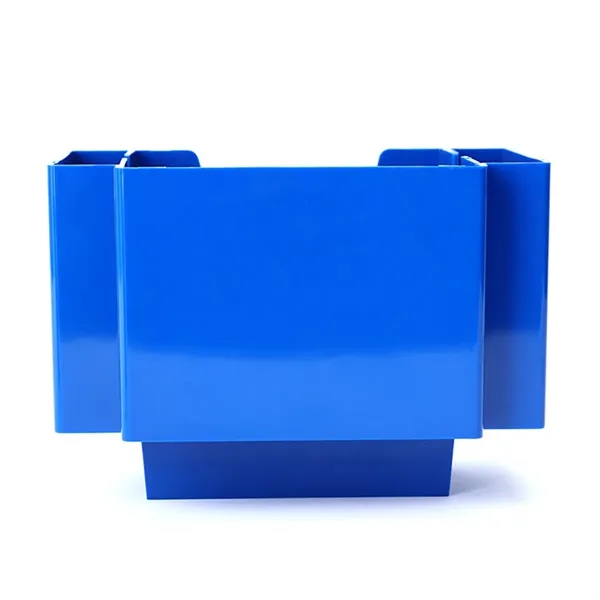 Napkin Caddy / Holder With 2 Side Straw Pockets - Napkin Caddy / Holder With 2 Side Straw Pockets - Image 2 of 2
