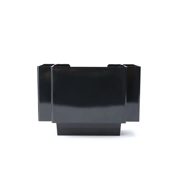 Napkin Caddy / Holder With 2 Side Straw Pockets - Napkin Caddy / Holder With 2 Side Straw Pockets - Image 1 of 2
