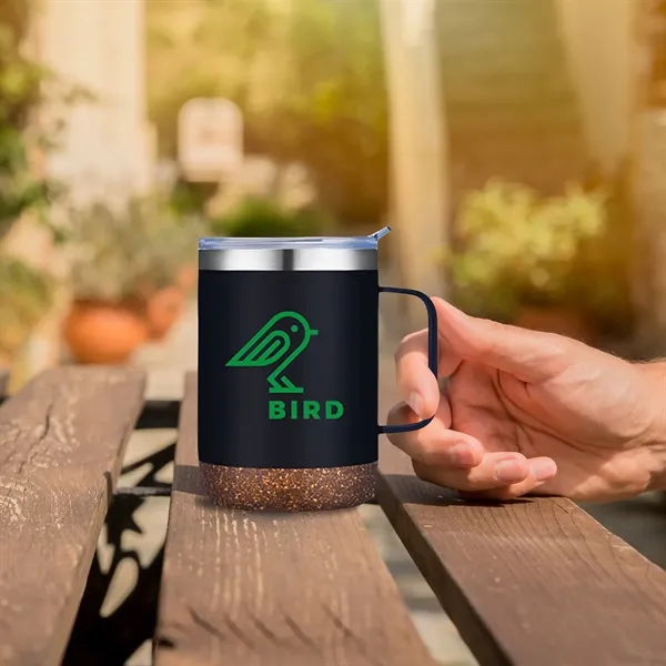 Cork Mate 12 oz Stainless Steel Camp Mug - Cork Mate 12 oz Stainless Steel Camp Mug - Image 9 of 13