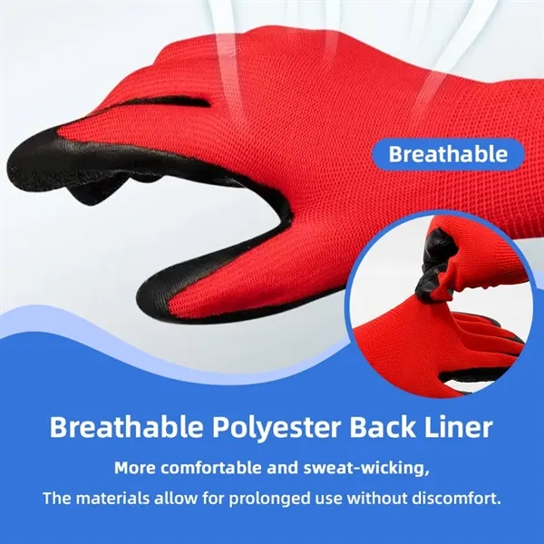 Outdoor Protective Work Gloves With Grip - Outdoor Protective Work Gloves With Grip - Image 2 of 4