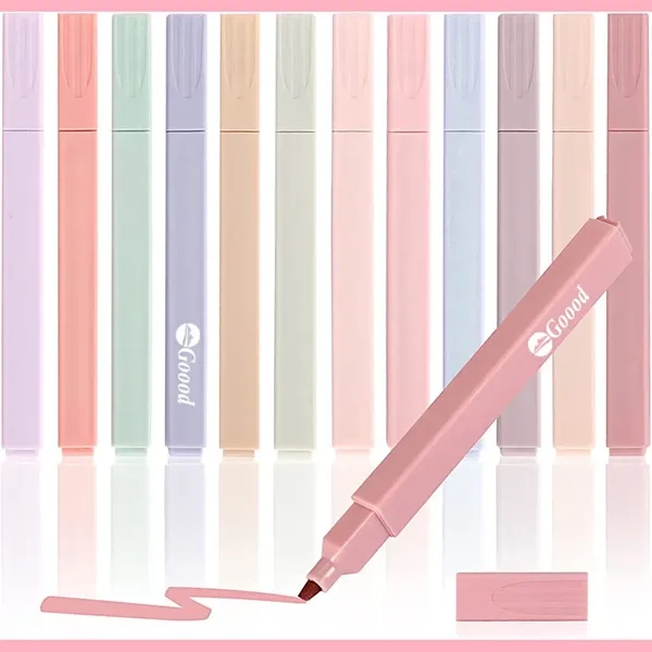 Aesthetic Cute Pastel Highlighters Set - Aesthetic Cute Pastel Highlighters Set - Image 0 of 2