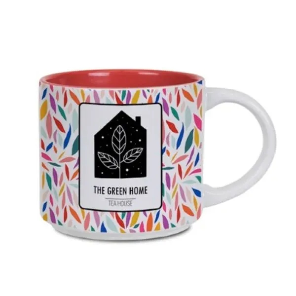 NPR® Stand with the Facts Mug - Red and Blue Logo - NPR® Stand with the Facts Mug - Red and Blue Logo - Image 1 of 2