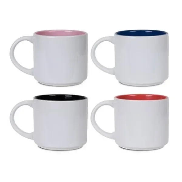 NPR® Stand with the Facts Mug - Red and Blue Logo - NPR® Stand with the Facts Mug - Red and Blue Logo - Image 2 of 2