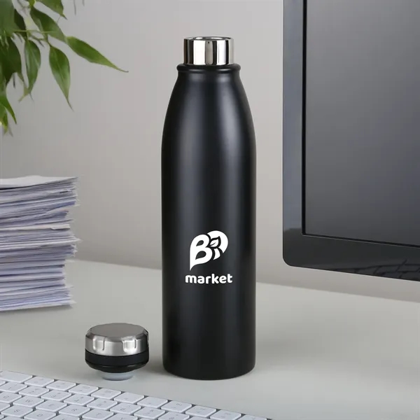 Dextera Recycled Stainless Steel Bottle - Dextera Recycled Stainless Steel Bottle - Image 1 of 5