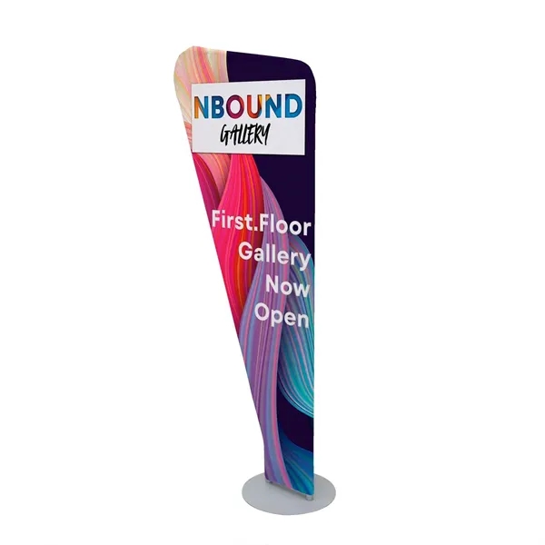 80"H EuroFit Angle Banner Display Kit - 80"H EuroFit Angle Banner Display Kit - Image 1 of 6