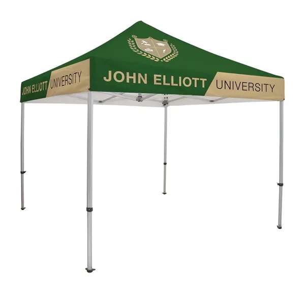 10' Elite Tent Kit - Dye Sub  Full-Color Full-Bleed - 10' Elite Tent Kit - Dye Sub  Full-Color Full-Bleed - Image 0 of 7