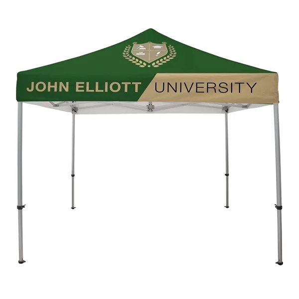 10' Elite Tent Kit - Dye Sub  Full-Color Full-Bleed - 10' Elite Tent Kit - Dye Sub  Full-Color Full-Bleed - Image 1 of 7