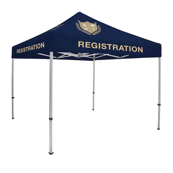 10' Elite Tent Kit (Full-Color Imprint, 4 Locations) - 10' Elite Tent Kit (Full-Color Imprint, 4 Locations) - Image 0 of 6