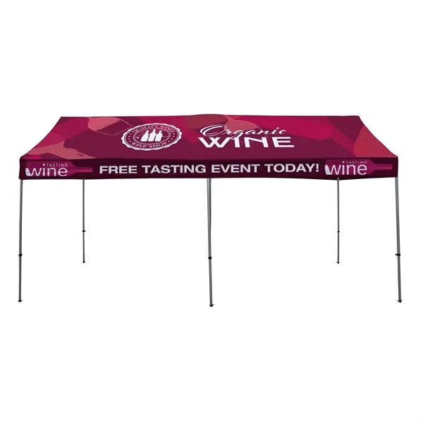 10' x 20'  Gable Tent Kit (Dye Sub Full-Color Full-Bleed) - 10' x 20'  Gable Tent Kit (Dye Sub Full-Color Full-Bleed) - Image 1 of 7