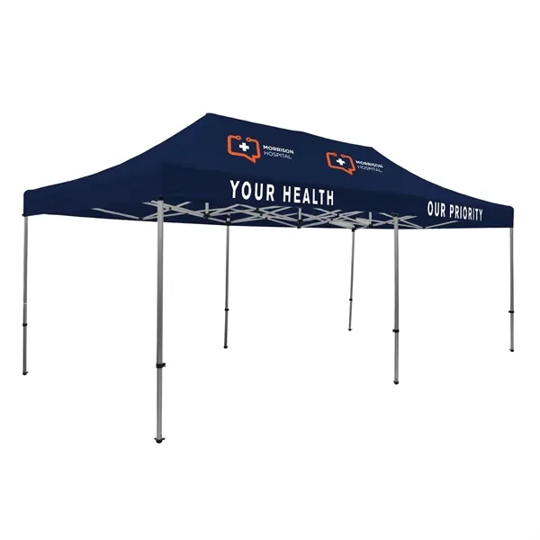 20' Premium Tent Kit (Imprinted, 4 Locations) - 20' Premium Tent Kit (Imprinted, 4 Locations) - Image 0 of 6