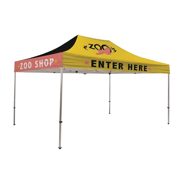 15' Premium Tent Kit (Full-Bleed Dye Sublimation) - 15' Premium Tent Kit (Full-Bleed Dye Sublimation) - Image 0 of 6