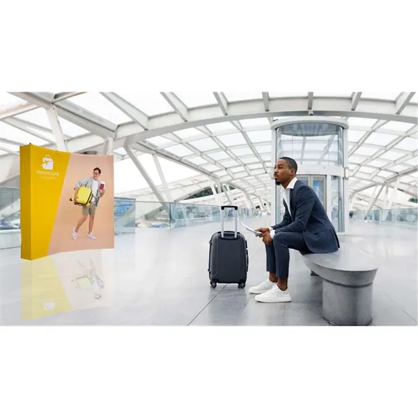 8' Curved Splash Floor Display Wrap Kit (Poly Knit) - 8' Curved Splash Floor Display Wrap Kit (Poly Knit) - Image 5 of 5