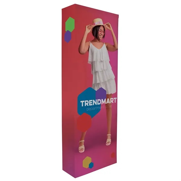 3' Straight Splash Floor Display 4-Sided Kit (Poly Knit) - 3' Straight Splash Floor Display 4-Sided Kit (Poly Knit) - Image 0 of 5