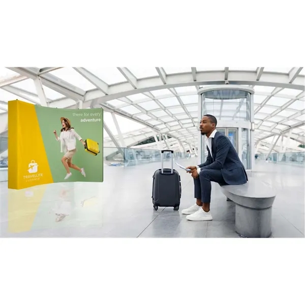 10' Curved Splash Floor Display Wrap Kit (Poly Knit) - 10' Curved Splash Floor Display Wrap Kit (Poly Knit) - Image 5 of 5