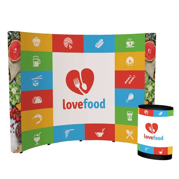 10' Echo Pop-Up Display Kit (Mural) - 10' Echo Pop-Up Display Kit (Mural) - Image 0 of 2