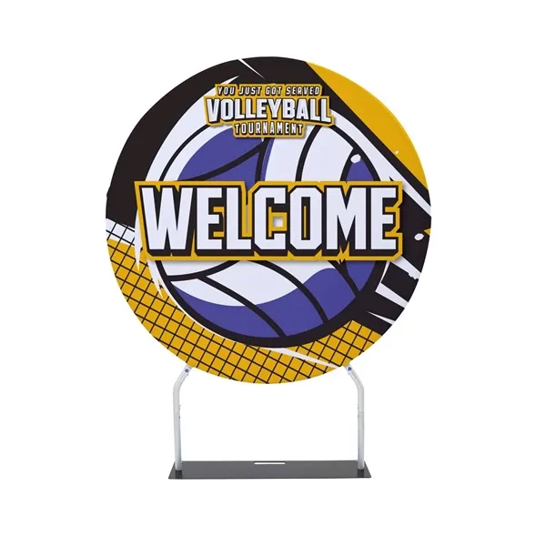 Custom 60" EuroFit Round Banner Display Kit