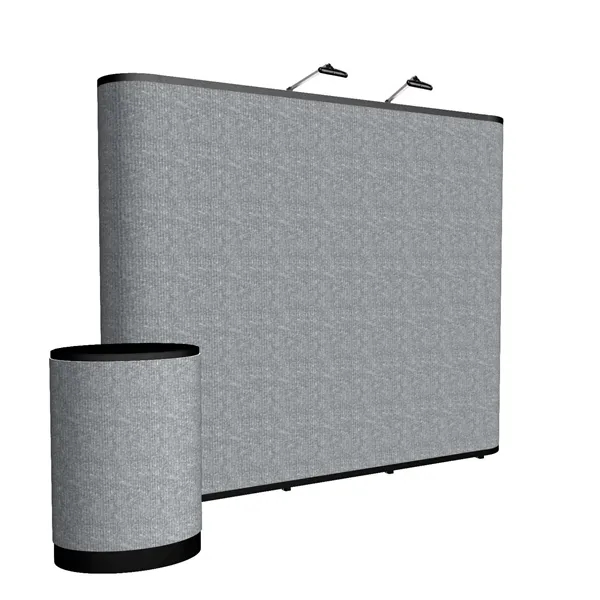 10' Straight Show 'N Rise Floor Display Kit (Fabric) - 10' Straight Show 'N Rise Floor Display Kit (Fabric) - Image 0 of 7