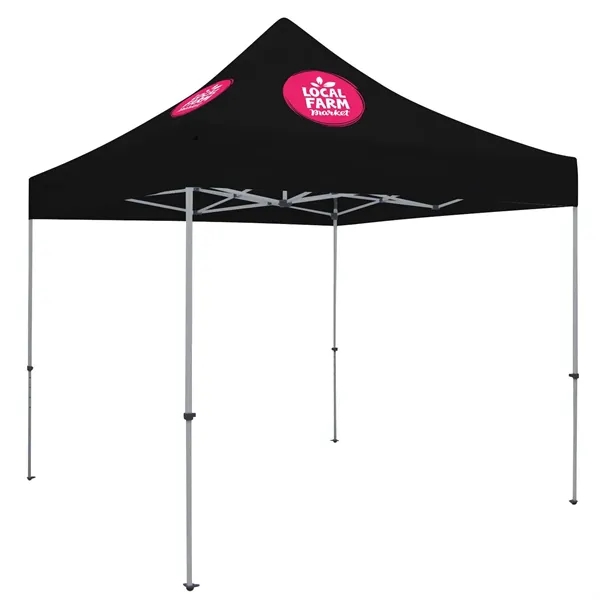 10' Deluxe Tent Kit (Full-Color Imprint, 2 Locations) - 10' Deluxe Tent Kit (Full-Color Imprint, 2 Locations) - Image 0 of 18