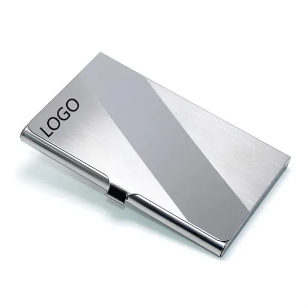 Stainless Steel Business Card Case - Stainless Steel Business Card Case - Image 0 of 3