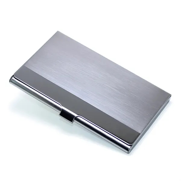 Stainless Steel Business Card Case - Stainless Steel Business Card Case - Image 2 of 3