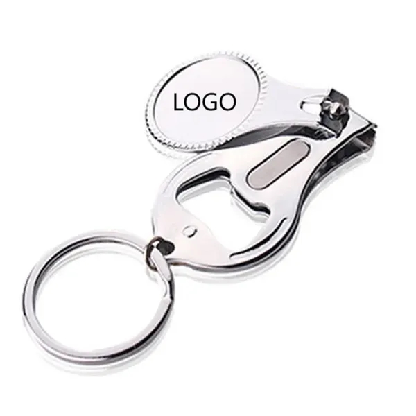 Multifunctional Nail Clipper Bottle Opener - Multifunctional Nail Clipper Bottle Opener - Image 0 of 3