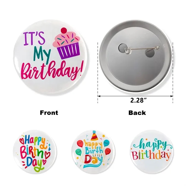Full Color Tin Button Badge - Full Color Tin Button Badge - Image 0 of 1