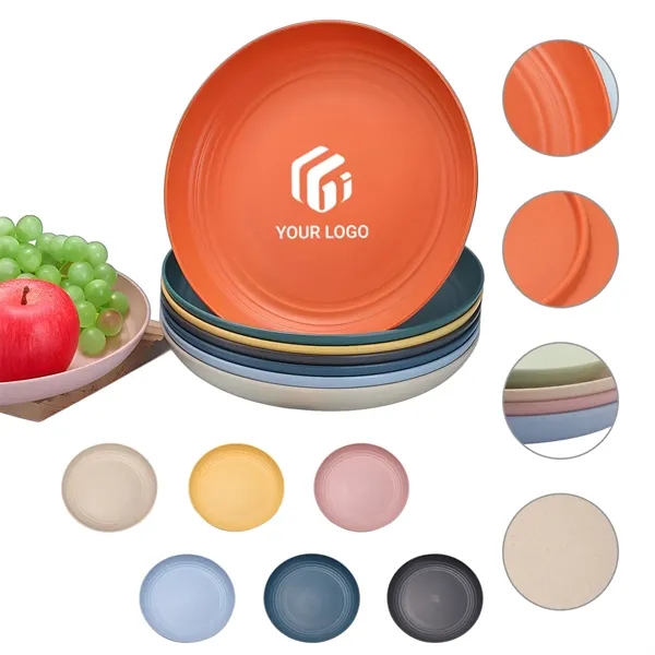 Environmentally friendly creative wheat straw dinner plates - Environmentally friendly creative wheat straw dinner plates - Image 0 of 4