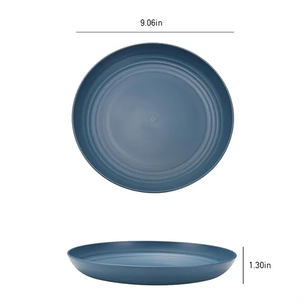 Environmentally friendly creative wheat straw dinner plates - Environmentally friendly creative wheat straw dinner plates - Image 1 of 4