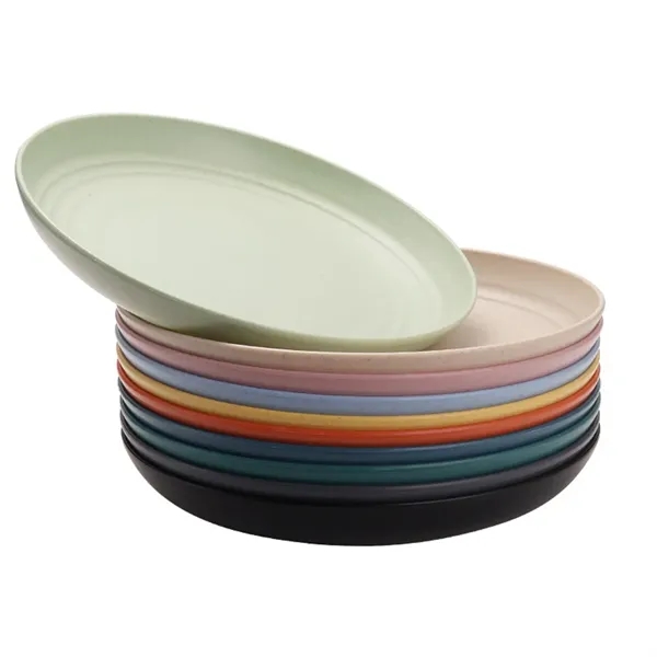 Environmentally friendly creative wheat straw dinner plates - Environmentally friendly creative wheat straw dinner plates - Image 4 of 4