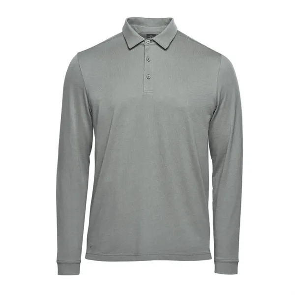 Men's Nevada Long Sleeve Micro Pique Polo - Men's Nevada Long Sleeve Micro Pique Polo - Image 0 of 4