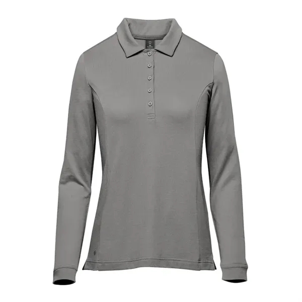 Women's Nevada Long Sleeve Micro Pique Polo - Women's Nevada Long Sleeve Micro Pique Polo - Image 0 of 4