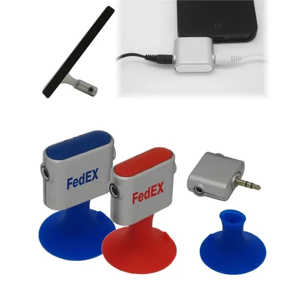 Phone Stand with Headphones Splitter - Phone Stand with Headphones Splitter - Image 0 of 0