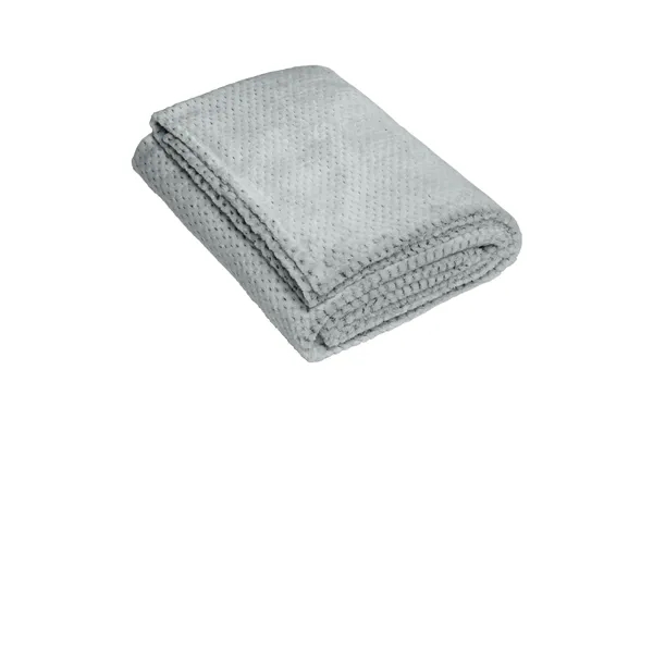 Port Authority Plush Texture Blanket. - Port Authority Plush Texture Blanket. - Image 5 of 5