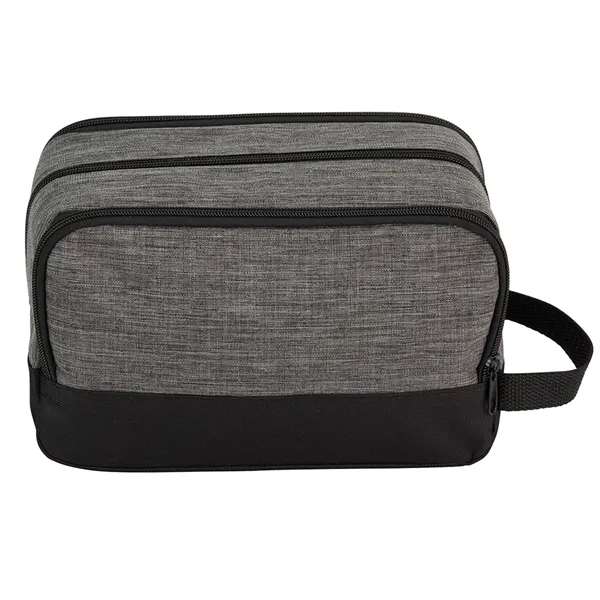 rPET Dopp Kit - Compact Travel Toiletry & Overnight Bag - rPET Dopp Kit - Compact Travel Toiletry & Overnight Bag - Image 2 of 2