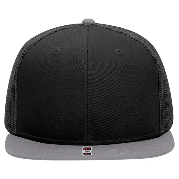 Cotton Blend 6 Panel Mesh Back Hat - Cotton Blend 6 Panel Mesh Back Hat - Image 45 of 83