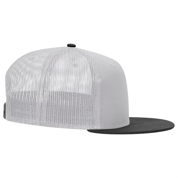 Cotton Blend 6 Panel Mesh Back Hat - Cotton Blend 6 Panel Mesh Back Hat - Image 48 of 83