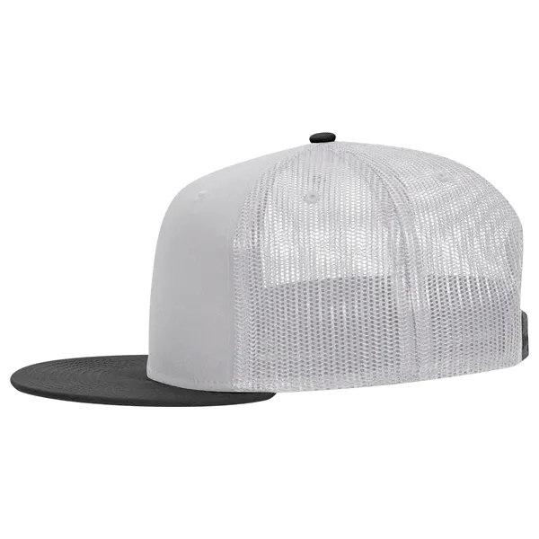 Cotton Blend 6 Panel Mesh Back Hat - Cotton Blend 6 Panel Mesh Back Hat - Image 49 of 83