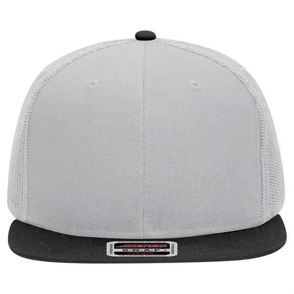 Cotton Blend 6 Panel Mesh Back Hat - Cotton Blend 6 Panel Mesh Back Hat - Image 51 of 83
