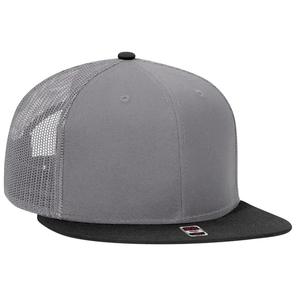 Cotton Blend 6 Panel Mesh Back Hat - Cotton Blend 6 Panel Mesh Back Hat - Image 53 of 83