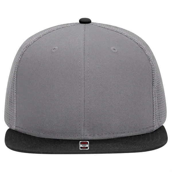 Cotton Blend 6 Panel Mesh Back Hat - Cotton Blend 6 Panel Mesh Back Hat - Image 57 of 83