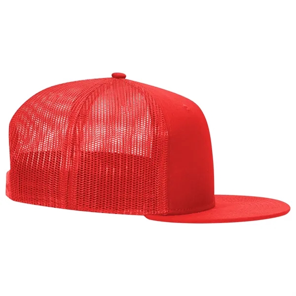 Cotton Blend 6 Panel Mesh Back Hat - Cotton Blend 6 Panel Mesh Back Hat - Image 70 of 83
