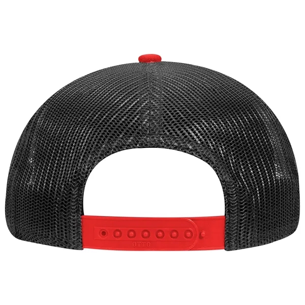 Cotton Blend 6 Panel Mesh Back Hat - Cotton Blend 6 Panel Mesh Back Hat - Image 73 of 83