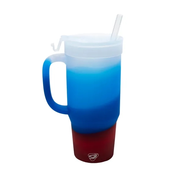 32 oz Silicone Humbler (Handled Straw Tumbler) - 32 oz Silicone Humbler (Handled Straw Tumbler) - Image 1 of 26